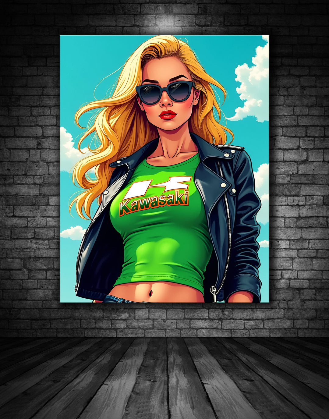 Motorsport Glamour Painting (1)