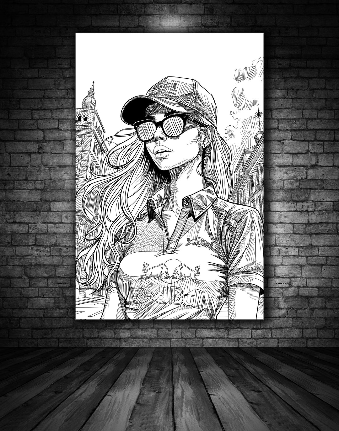 Motorsport Glamour Painting (101)