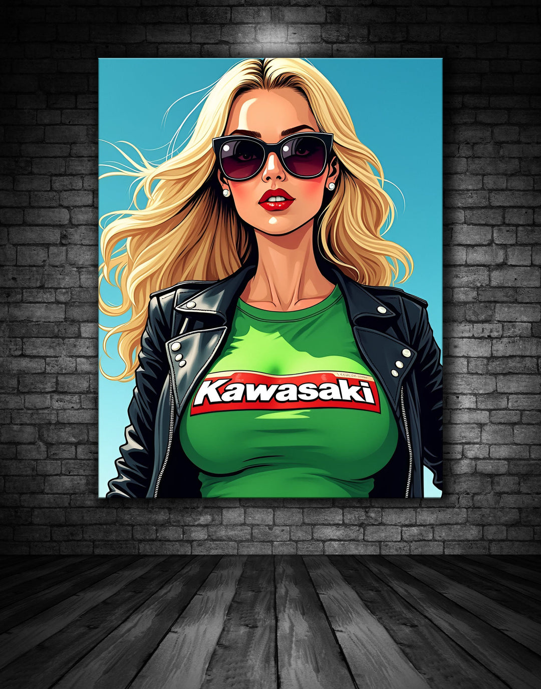Motorsport Glamour Painting (2)