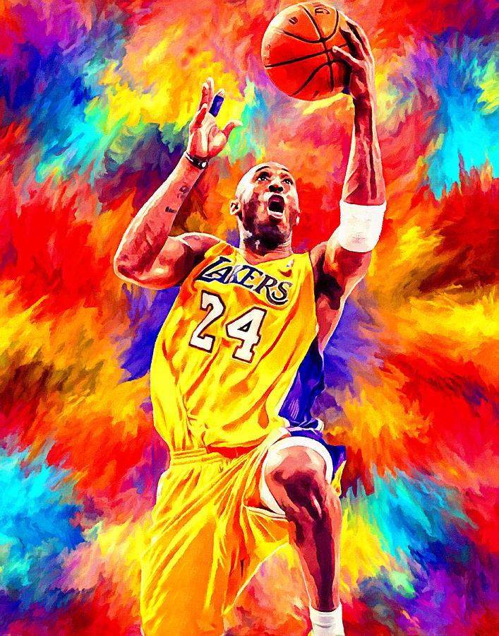 Basketball Player Kobe Bryant Poster - kigrumi