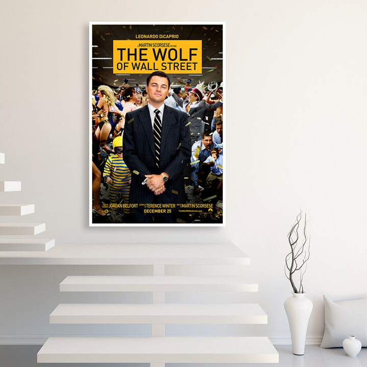 Movie THE Wolf of Wall Street Leonardo DiCaprio Wall Art