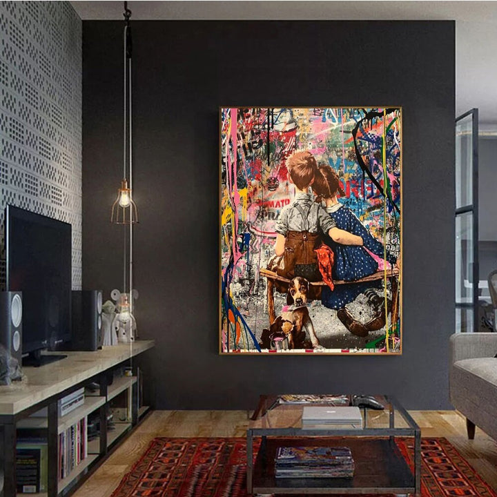 Graffiti Love Art Paintings