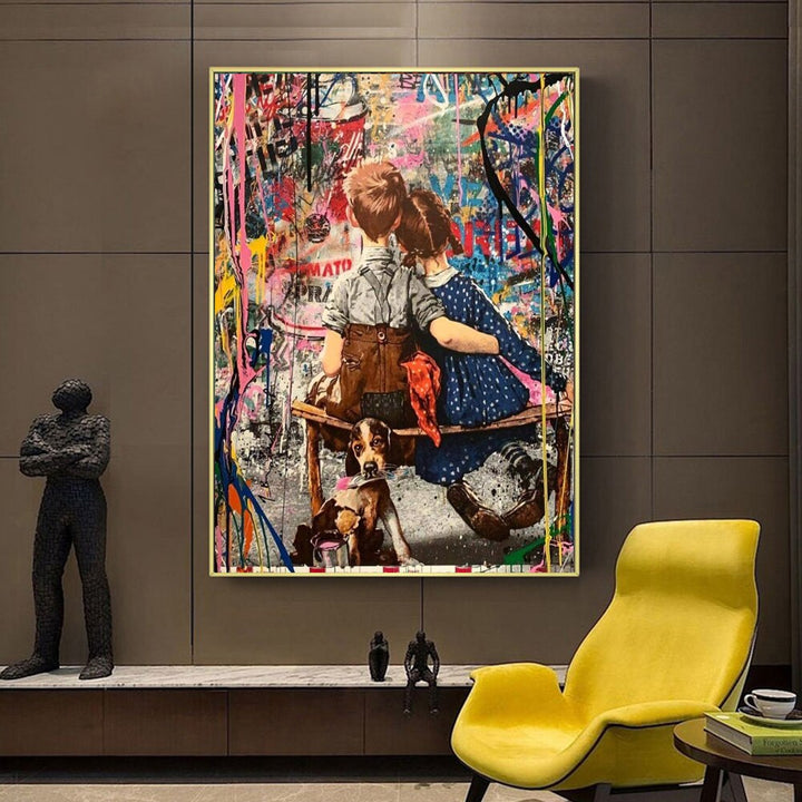 Graffiti Love Art Paintings