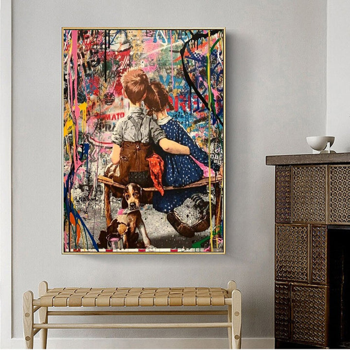 Graffiti Love Art Paintings