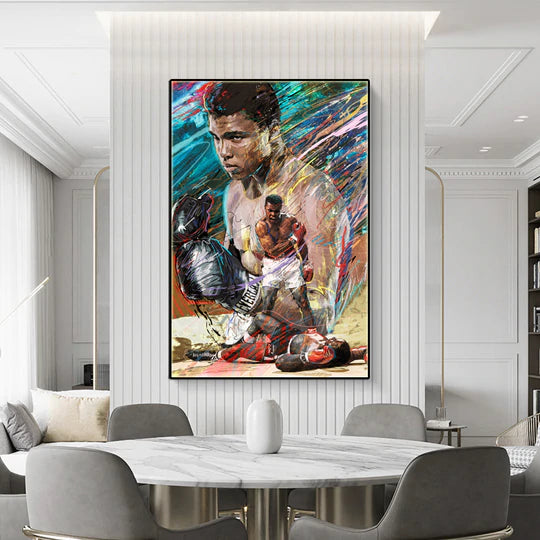 Boxing artwork