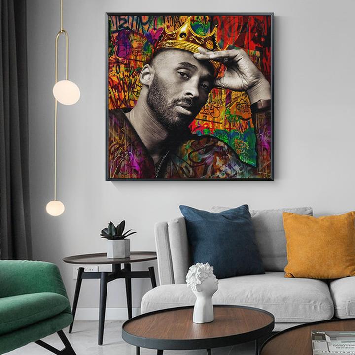 Pop Art Kobe Basketball Player