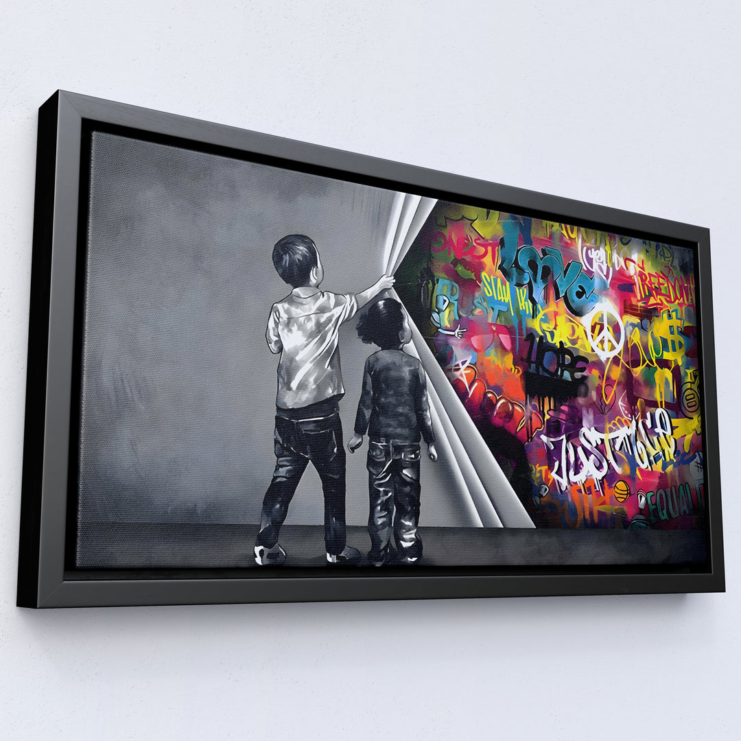 Unveiling Art Behind the Wall