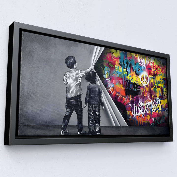 Unveiling Art Behind the Wall