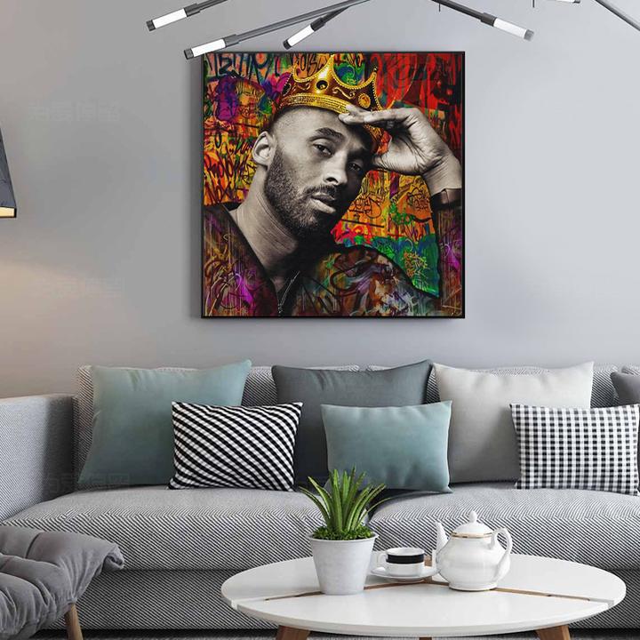 Pop Art Kobe Basketball Player