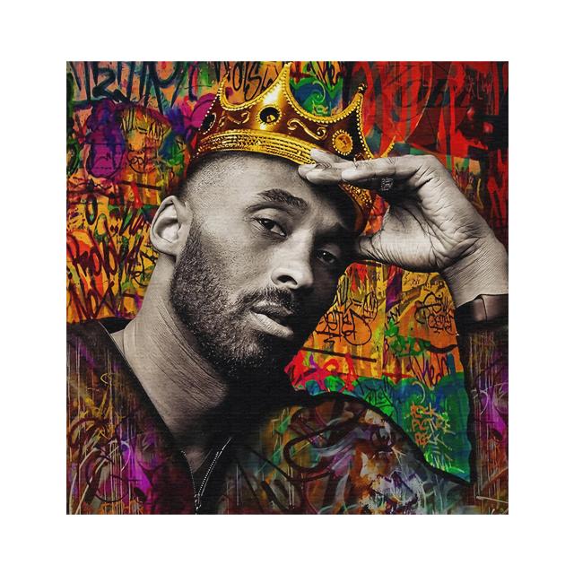 Pop Art Kobe Basketball Player