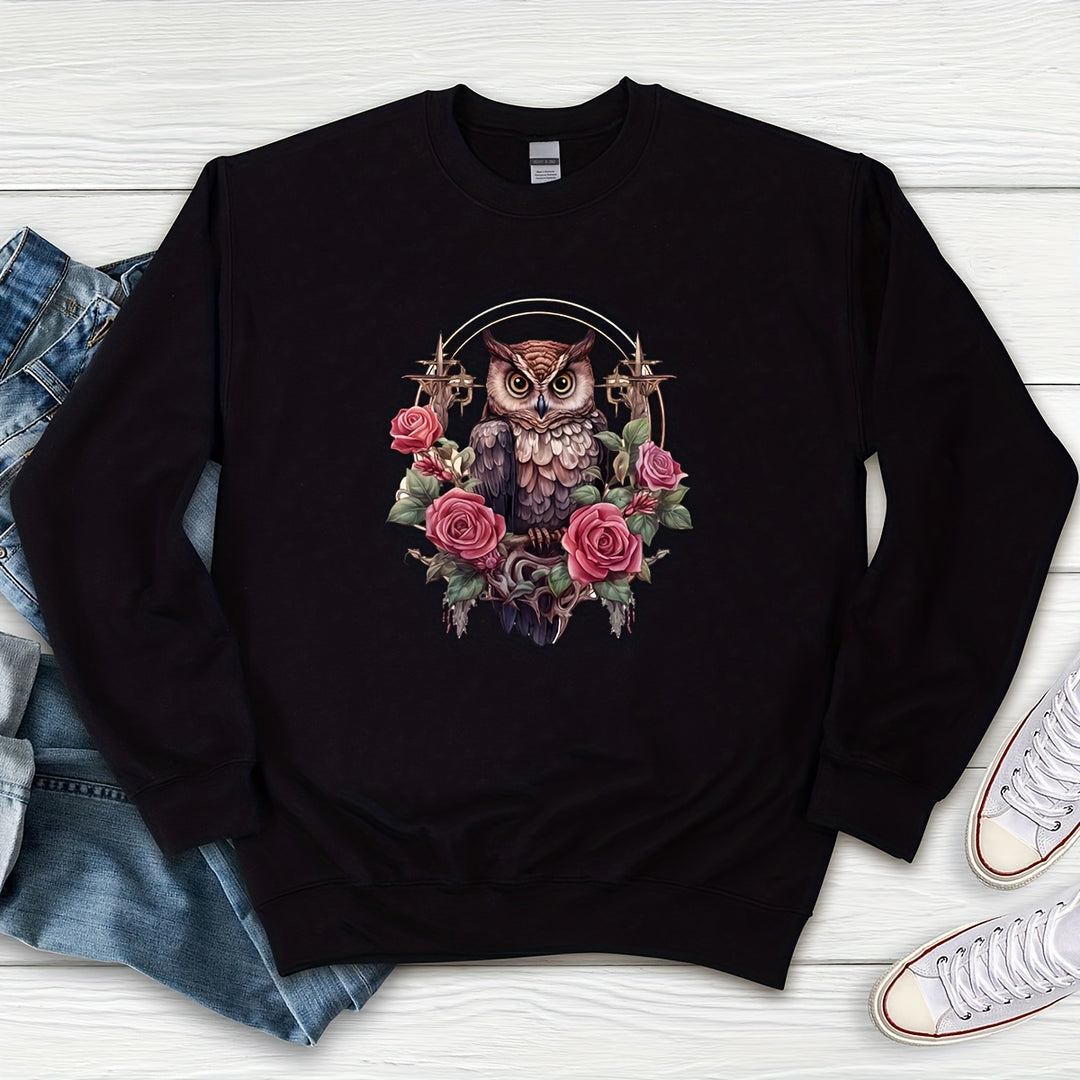 6pcs/pack, Owl Patterns Flowers Maple Leaves,feathers, Heat Transfer Design On T-shirts, Sweaters, Hoodies, And Other Clothing