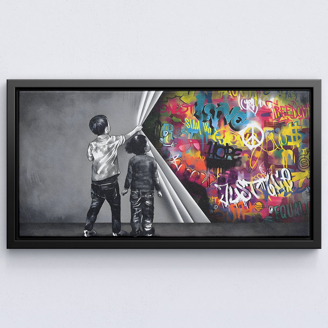 Unveiling Art Behind the Wall