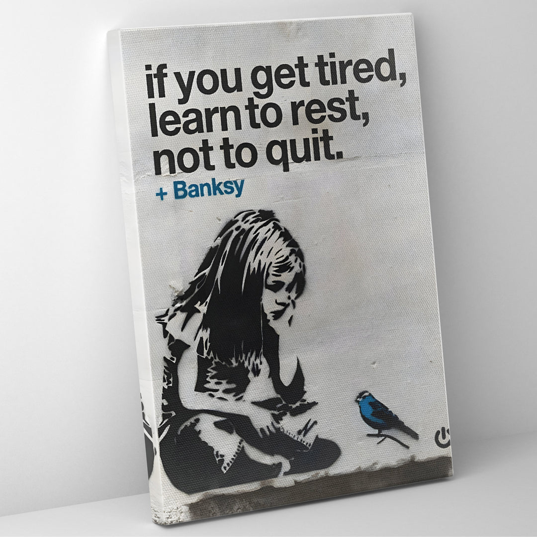 BANKSY Graffiti Street Motivation