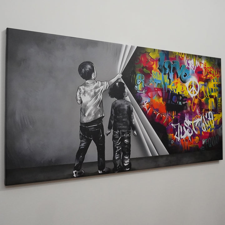 Unveiling Art Behind the Wall