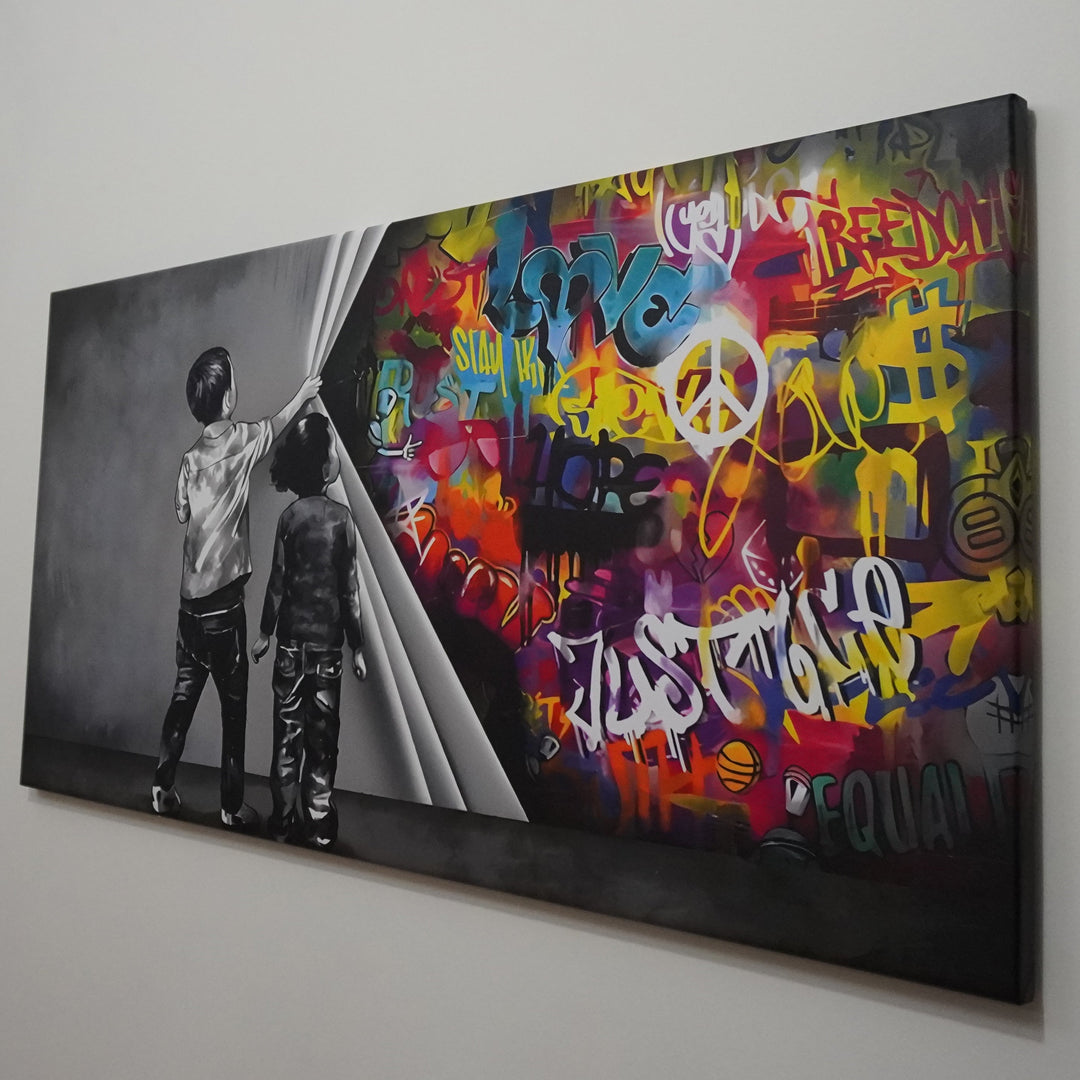 Unveiling Art Behind the Wall