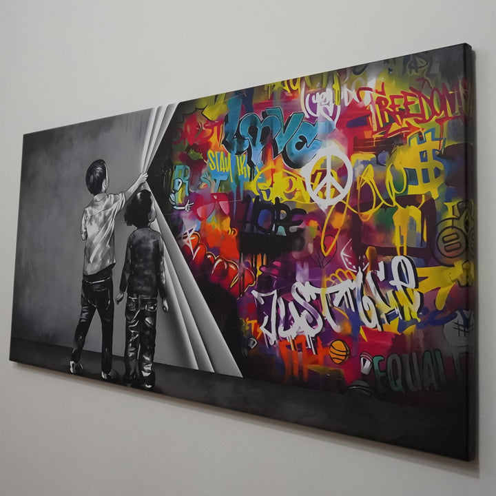 Unveiling Art Behind the Wall
