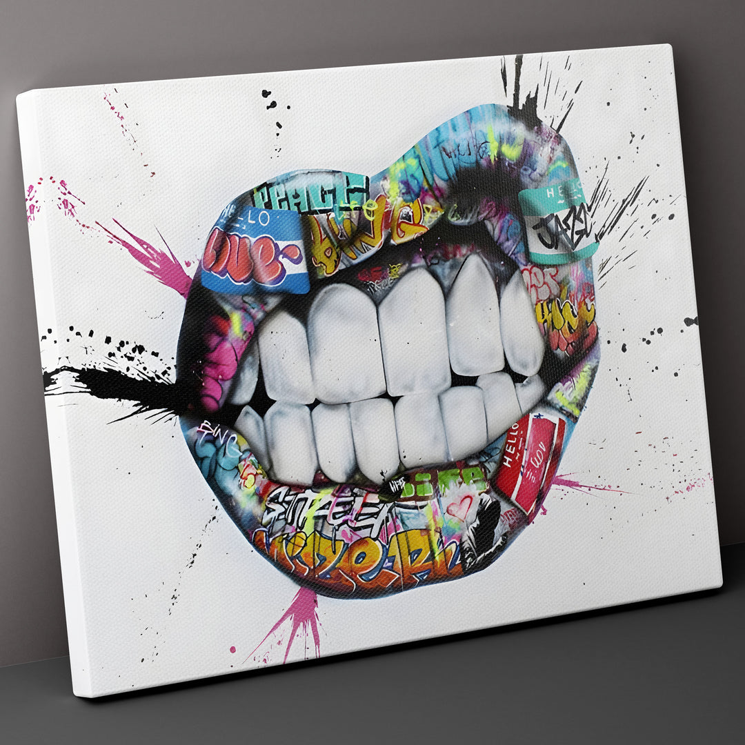 Graffiti Lips