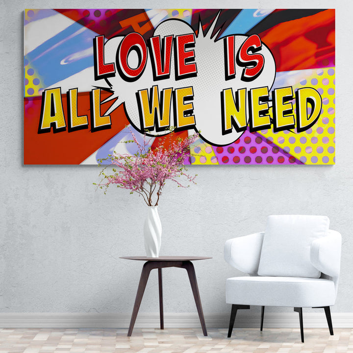 POP LOVE IS ALL WE NEED