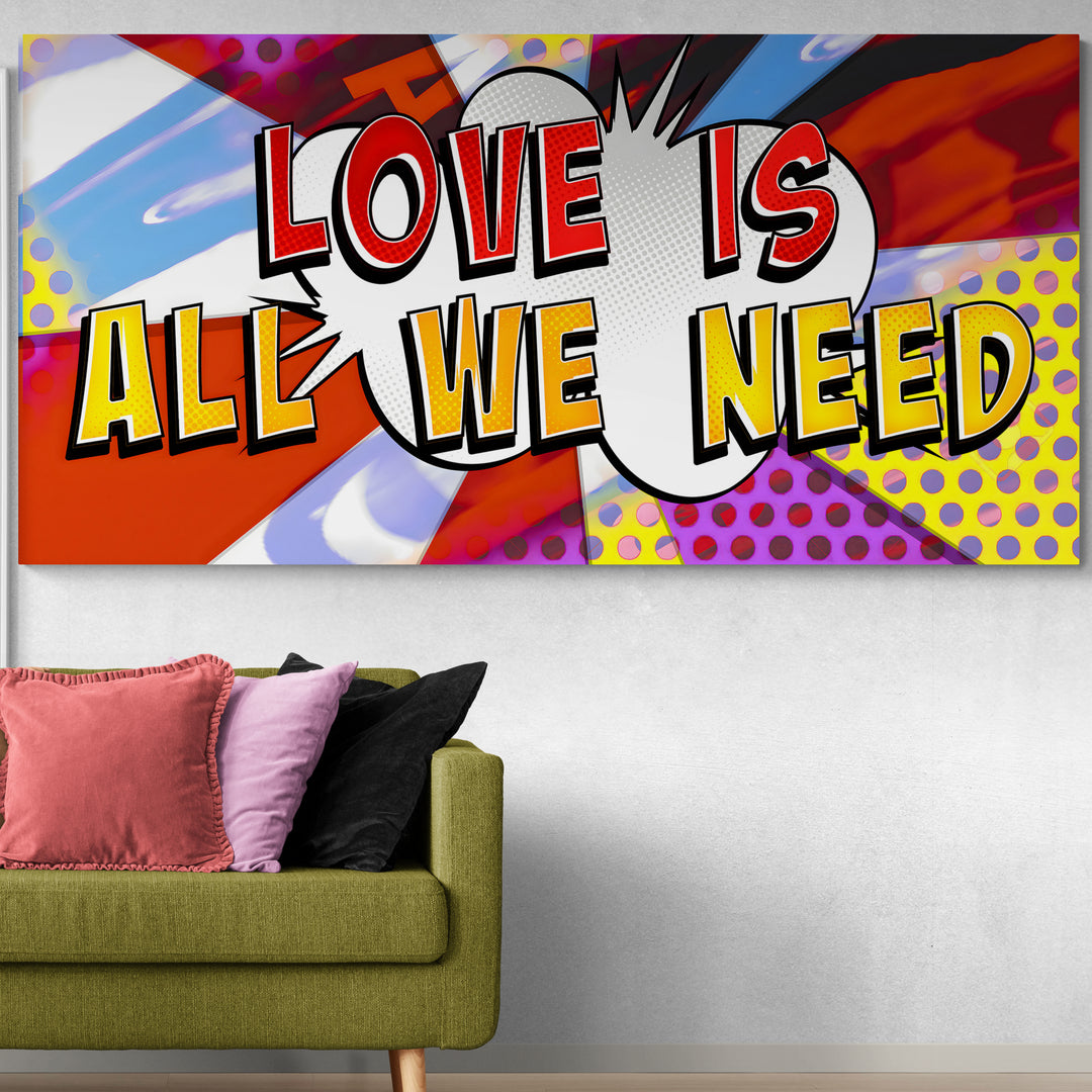 POP LOVE IS ALL WE NEED
