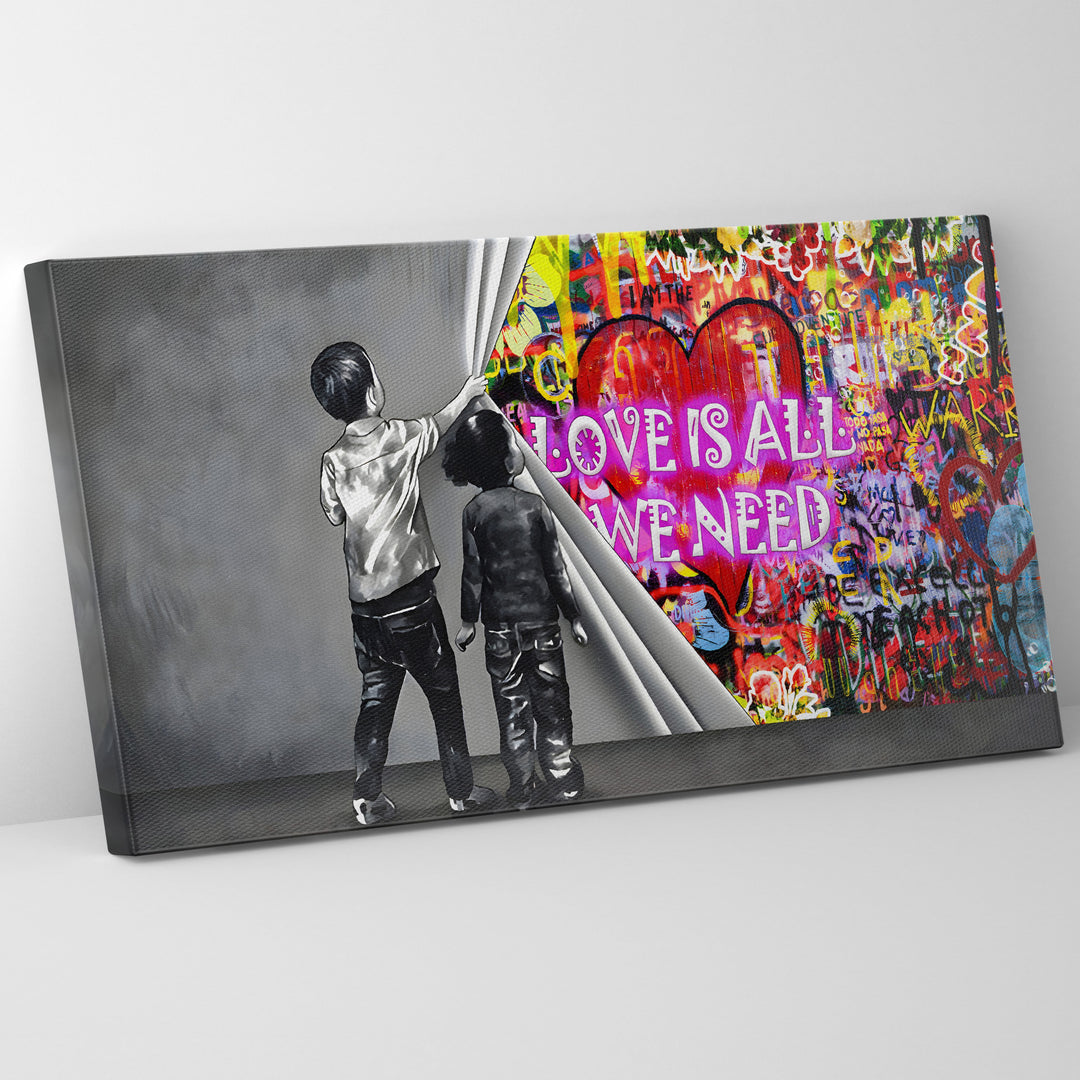 Unveiling love is all we need