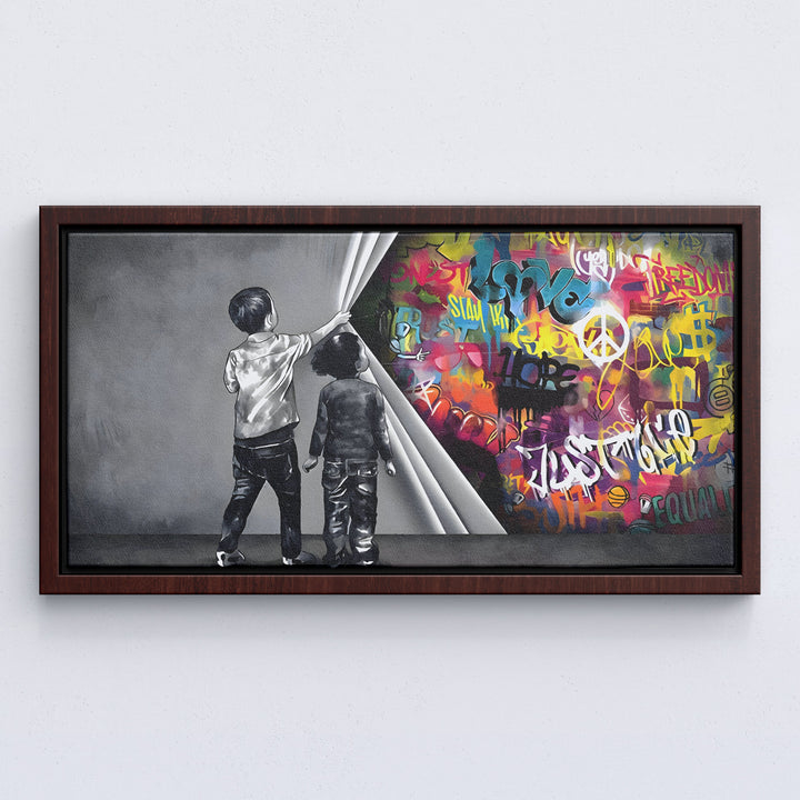 Unveiling Art Behind the Wall