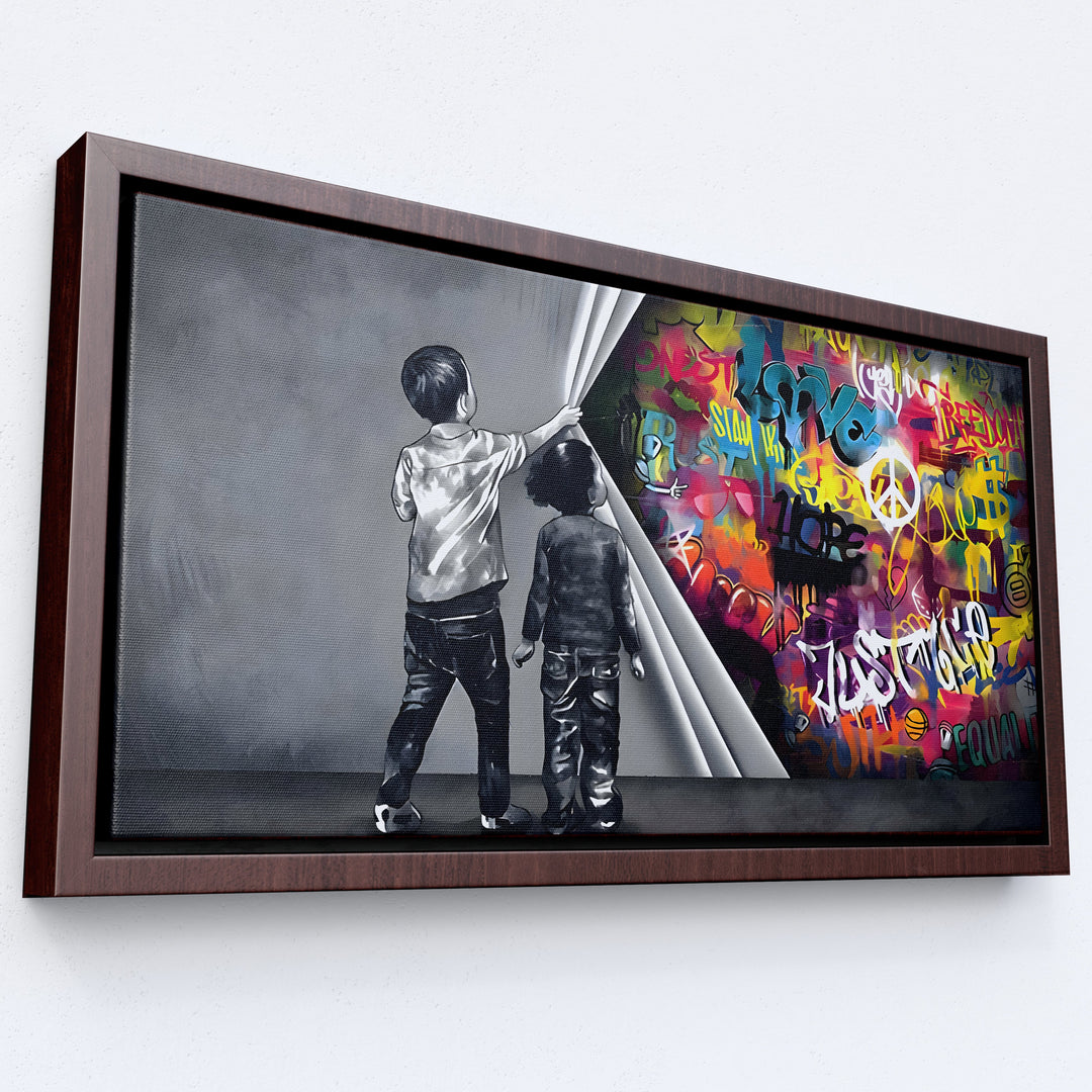 Unveiling Art Behind the Wall