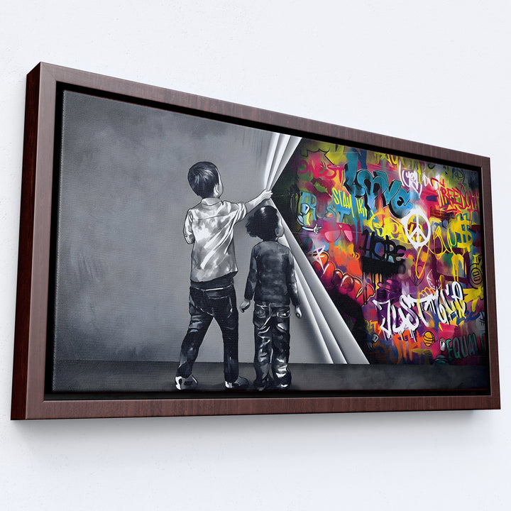 Unveiling Art Behind the Wall