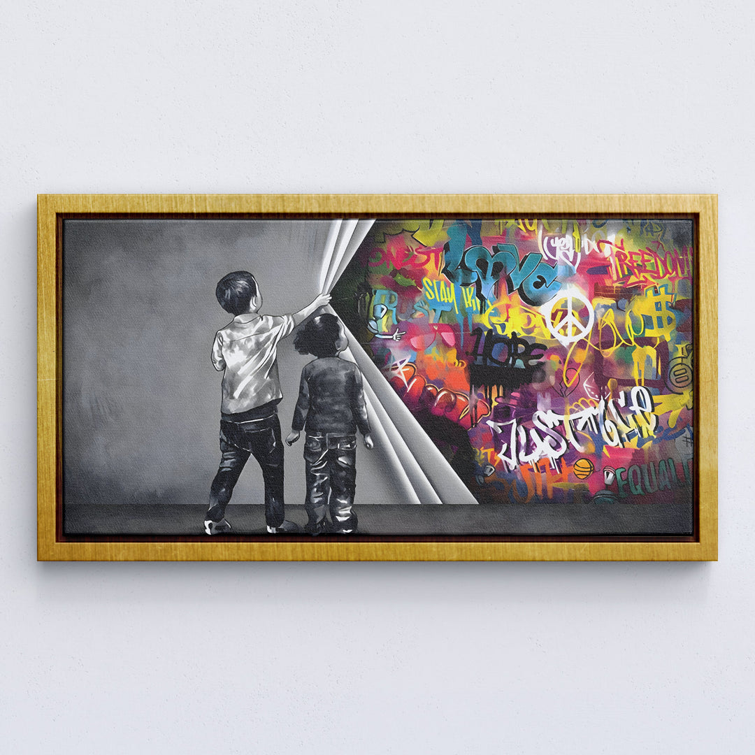 Unveiling Art Behind the Wall