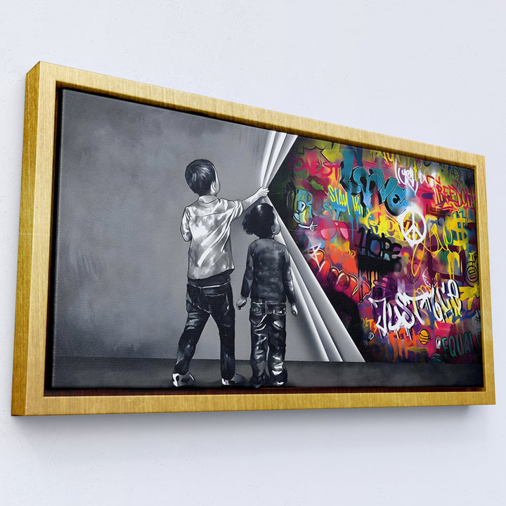 Unveiling Art Behind the Wall
