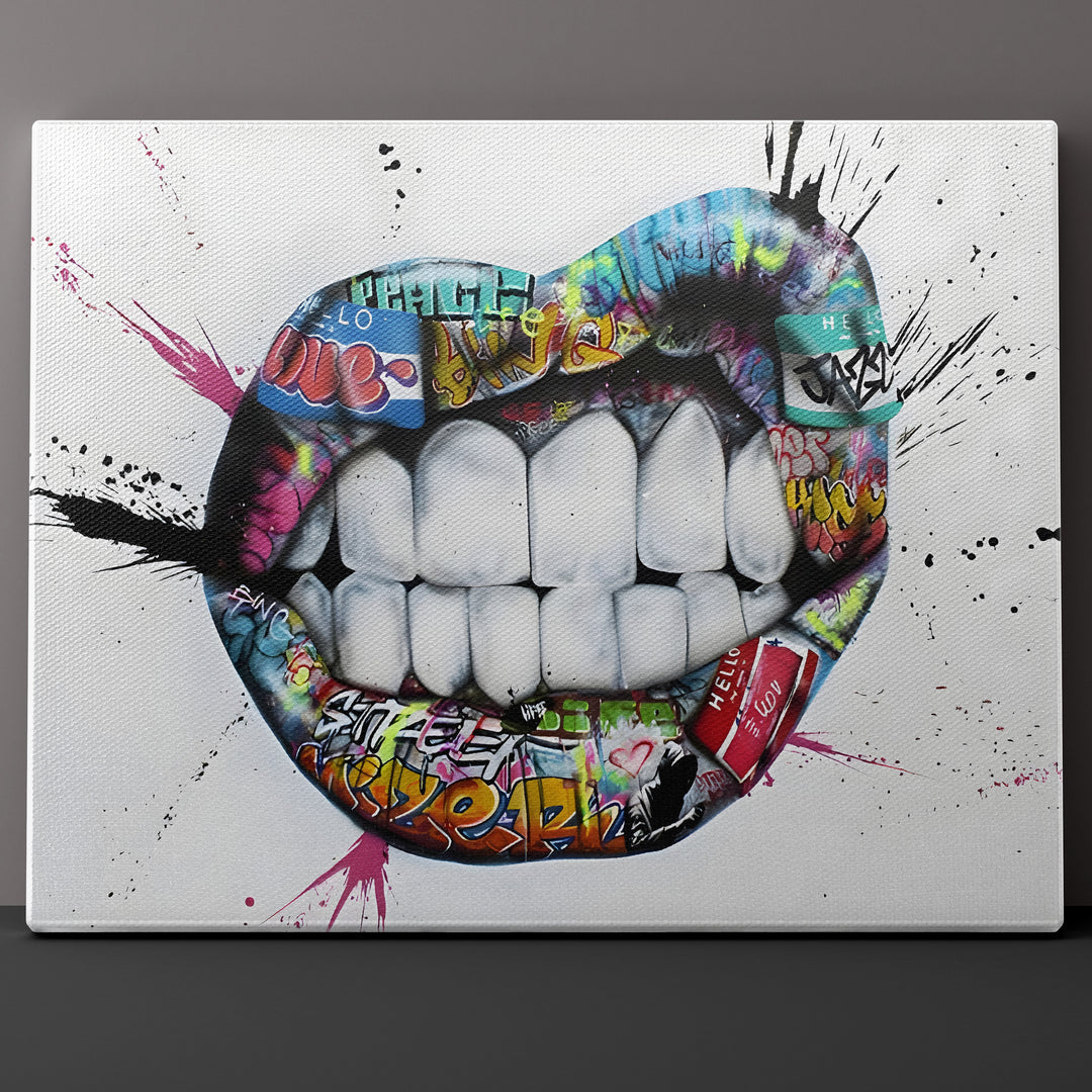 Graffiti Lips