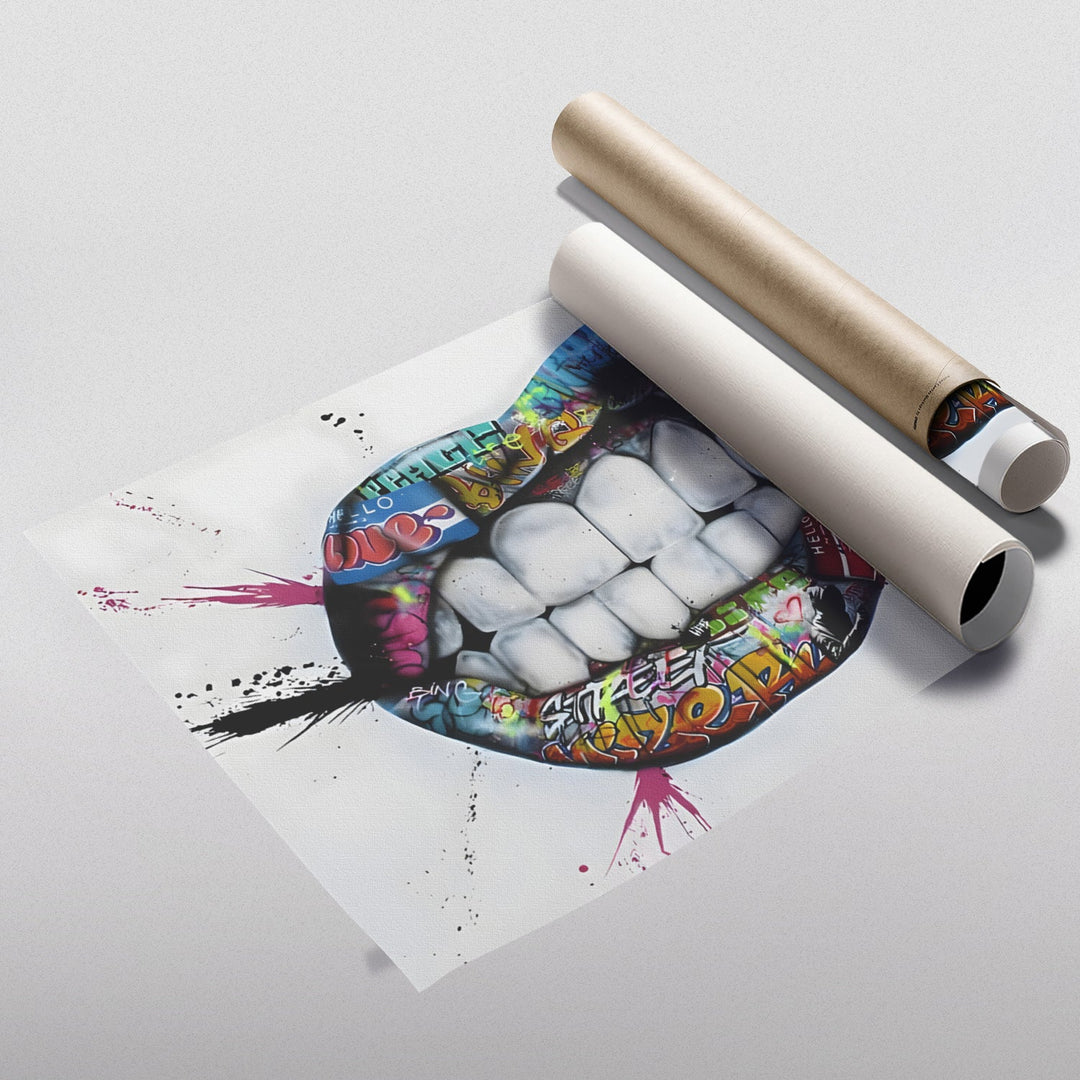Graffiti Lips