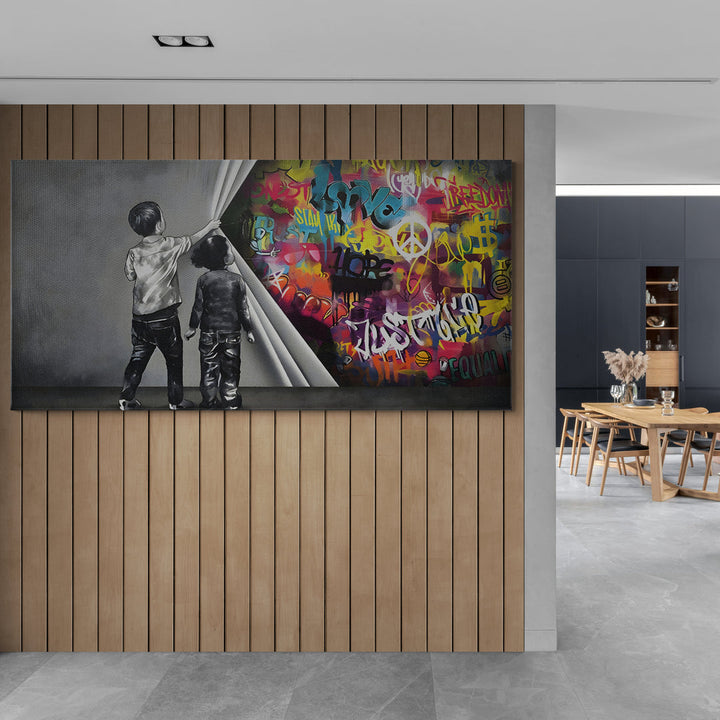 Unveiling Art Behind the Wall