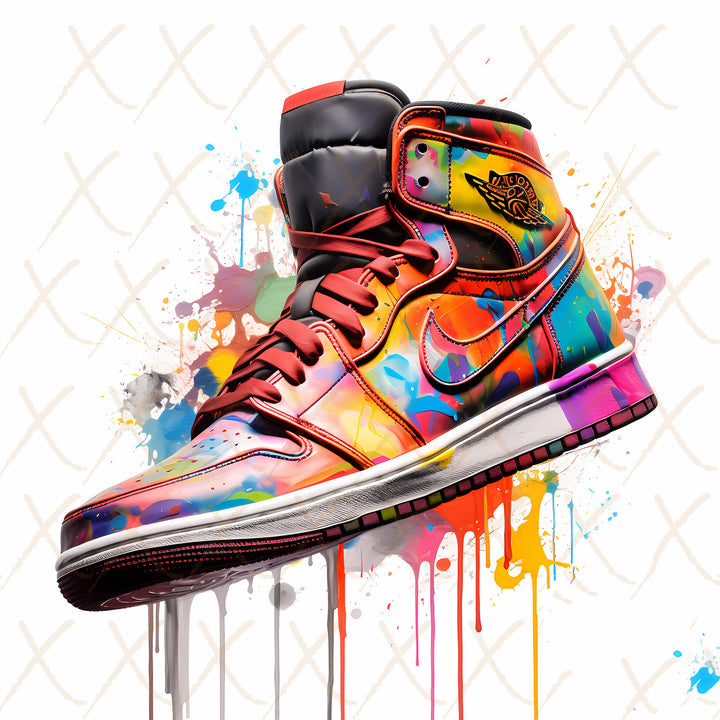 Graffiti Sneaker Art