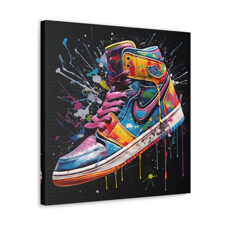 Jordan Graffiti Canvas Wall Art
