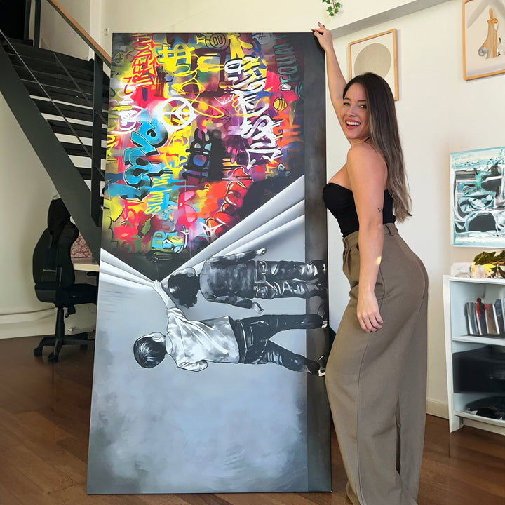 Unveiling Art Behind the Wall