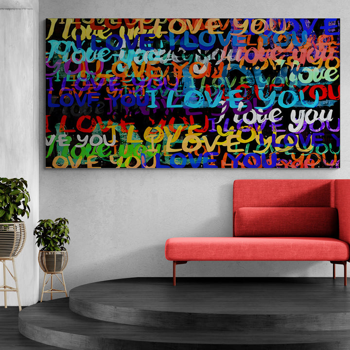 Graffiti Love Love Love