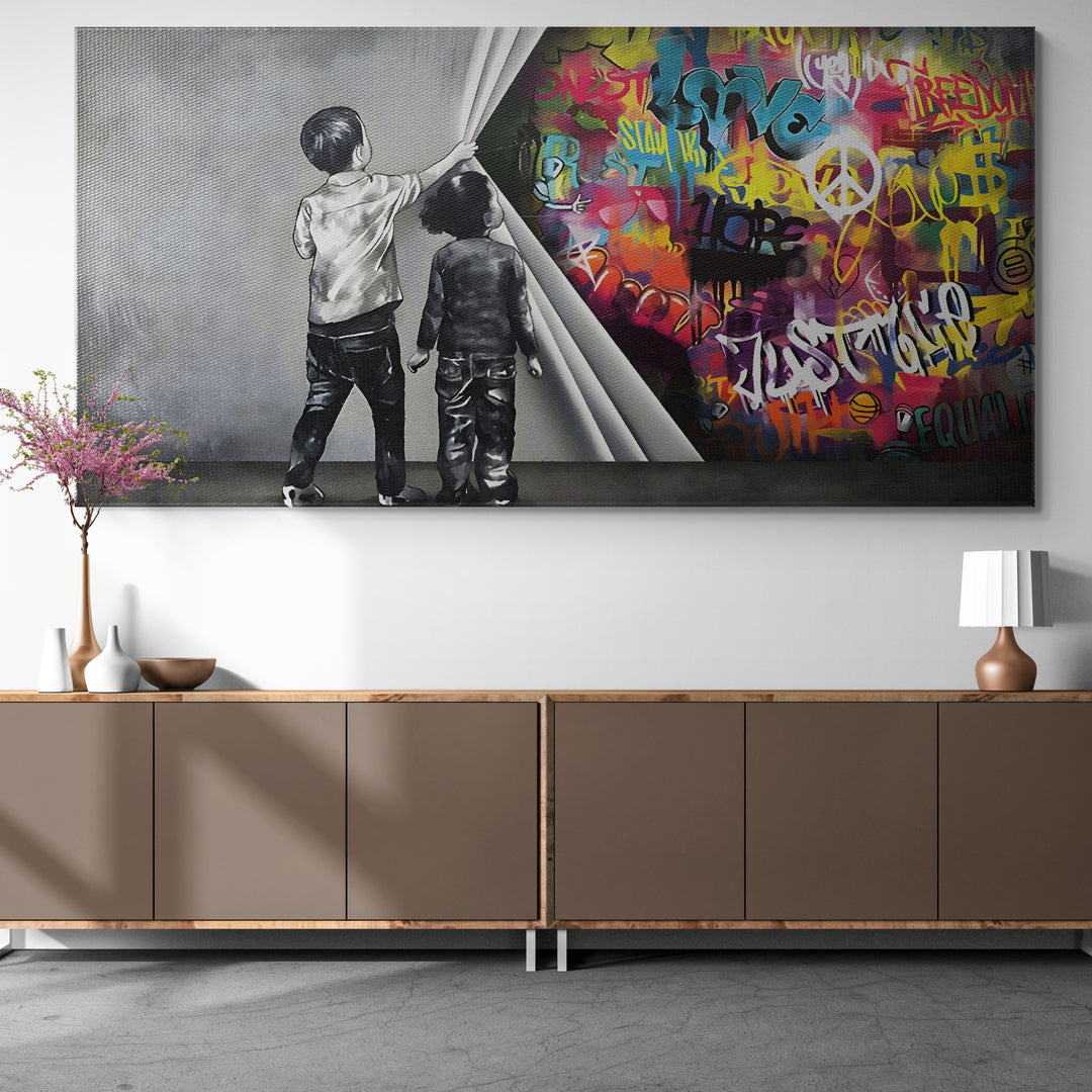Unveiling Art Behind the Wall