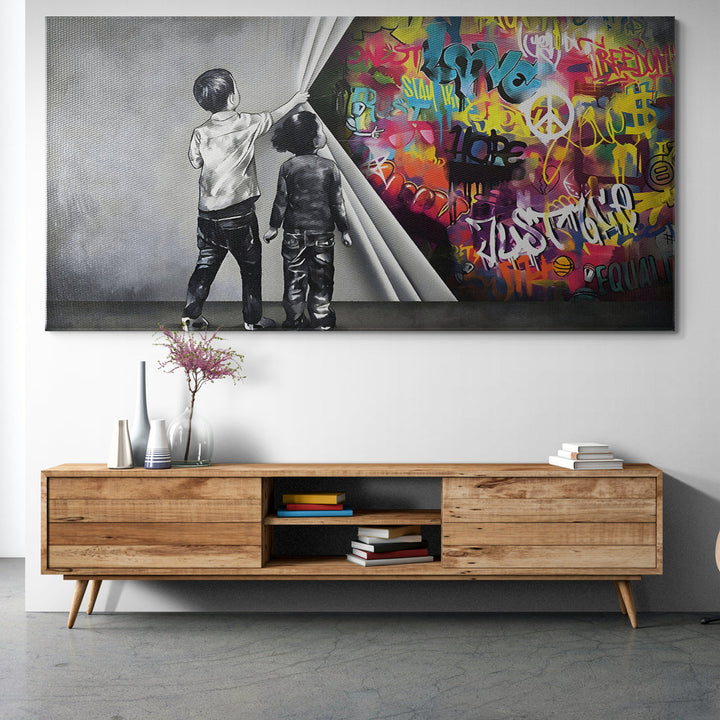 Unveiling Art Behind the Wall