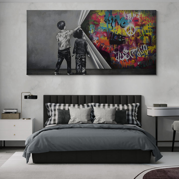 Unveiling Art Behind the Wall