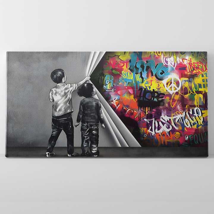 Unveiling Art Behind the Wall