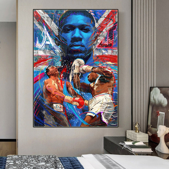 WBO Champion Anthony Joshua Art Work Prints
