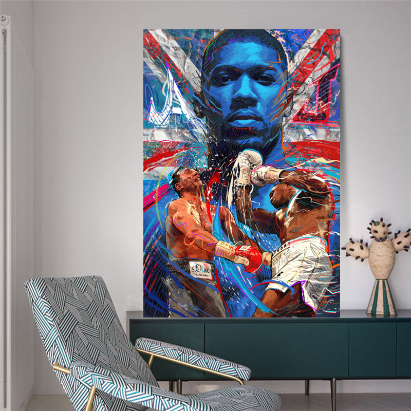 WBO Champion Anthony Joshua Art Work Prints