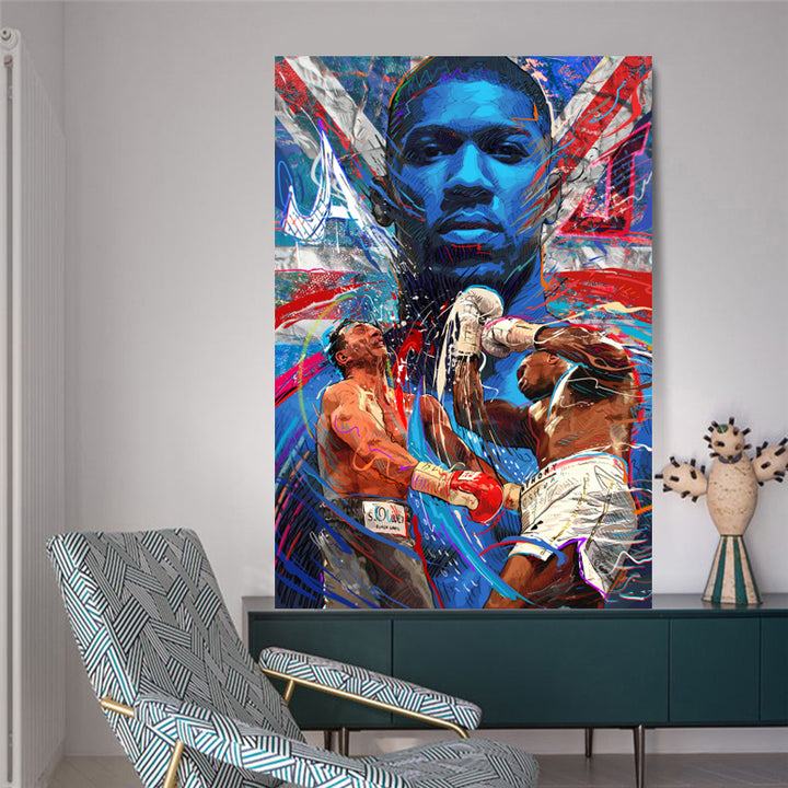 WBO Champion Anthony Joshua Art Work Prints
