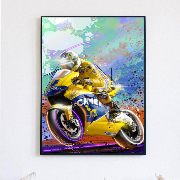 Camel Honda Pons 2004 MotoGP Art