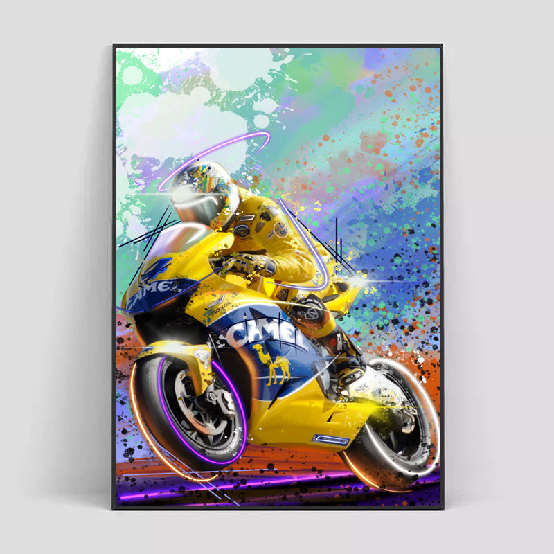 Camel Honda Pons 2004 MotoGP Art