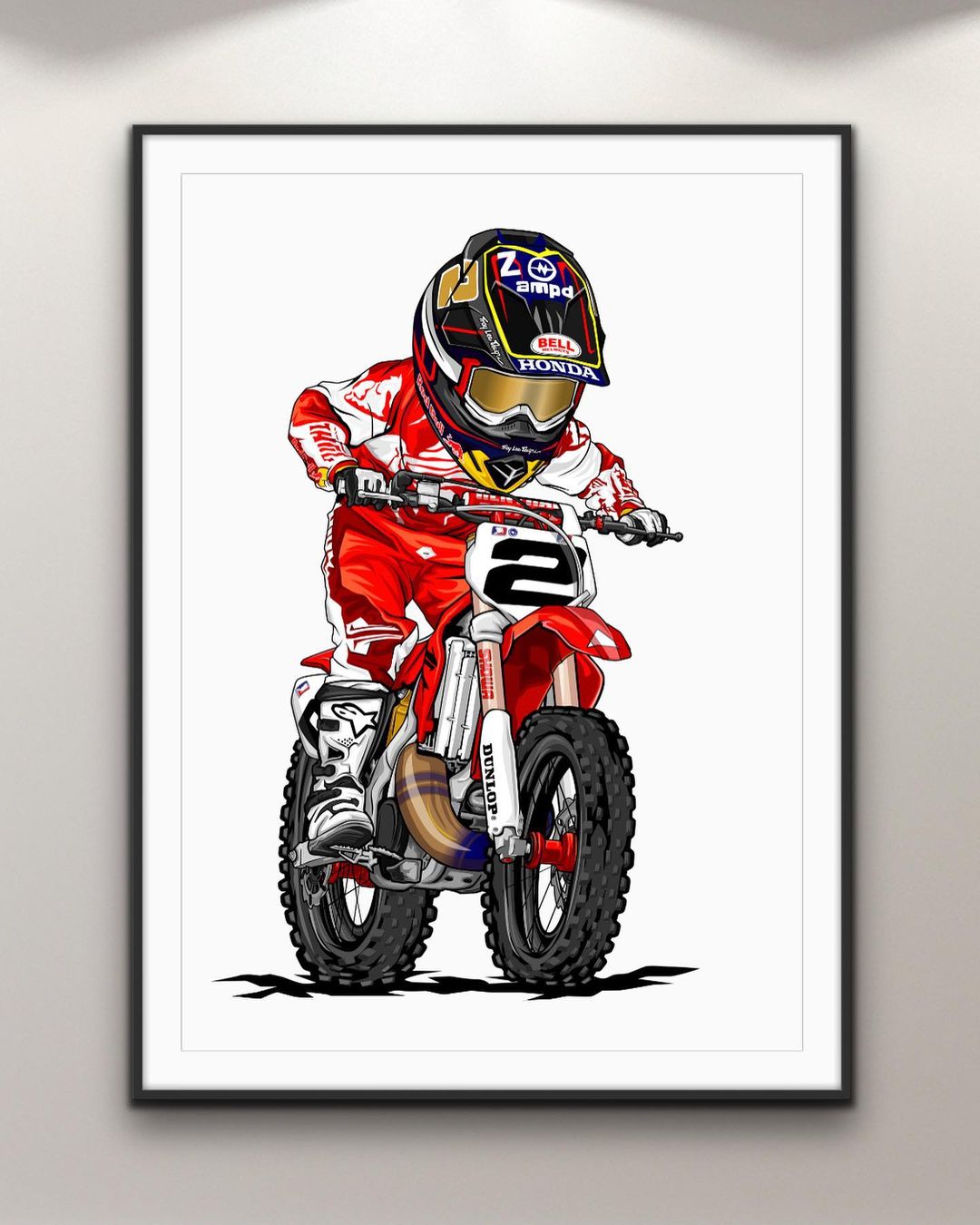 Jeremy McGrath Art Work
