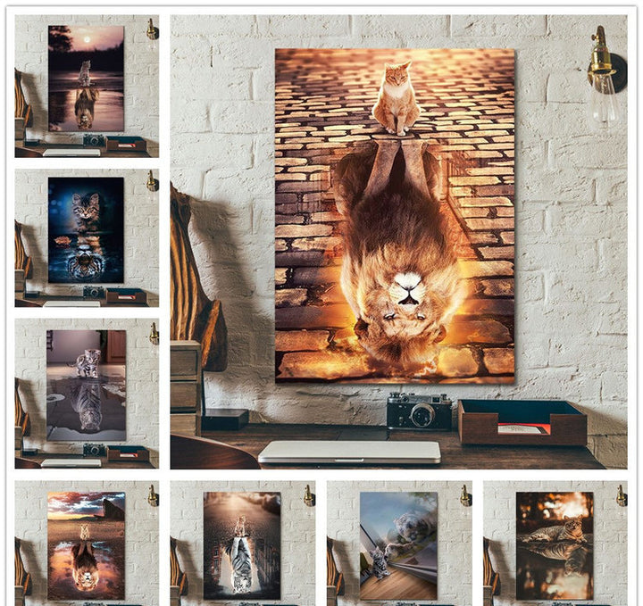 Animal Motivational Canvas Prints