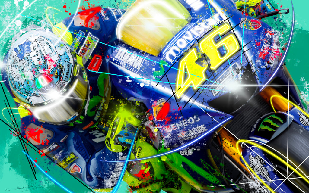 MotoGP 46 VALENTINO ROSSI Art