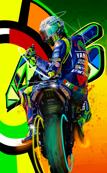 VALENTINO ROSSI VR46 MOTORSPORT Art