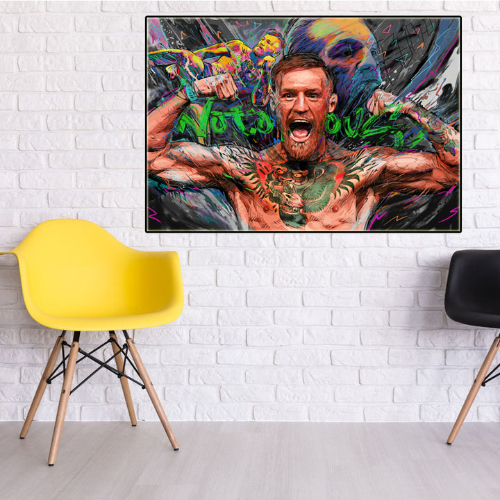 The Fight Game of Conor McGregor Wall Art
